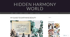 Desktop Screenshot of hiddenharmonyworld.com